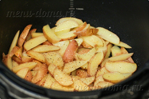 Картошка по-деревенски (готовим в мультиварке)