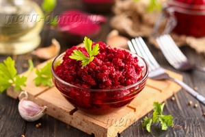 Вкусная икра из жареной свеклы с чесноком «Назад в СССР»