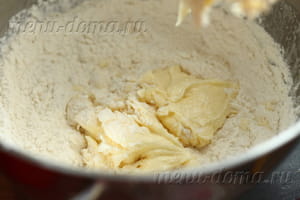 Рассыпчатое печенье из домашнего песочного теста (выпекаем в духовке)