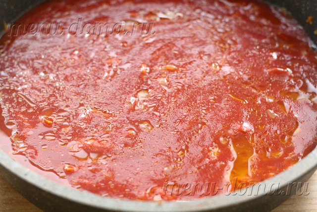 Ароматный томатный суп с фрикадельками