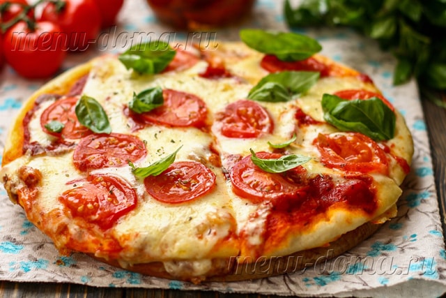 Готовим классическую пиццу «Маргарита» по итальянскому рецепту (в духовке)